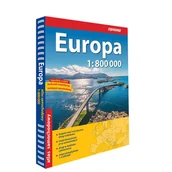 Atlasy i mapy - Europa Atlas Samochodowy 1800 000 20262027 - książka - miniaturka - grafika 1