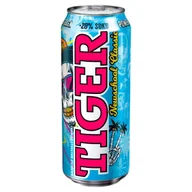 Napoje energetyczne i izotoniczne - Tiger Newschool Classic Gazowany napój energetyzujący 500 ml - miniaturka - grafika 1