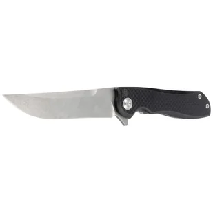 Nóż składany Real Steel Megalodon Revival G10/Carbon Fiber, Stonewashed N690 by Carson Huang (7422) - Noże - miniaturka - grafika 2
