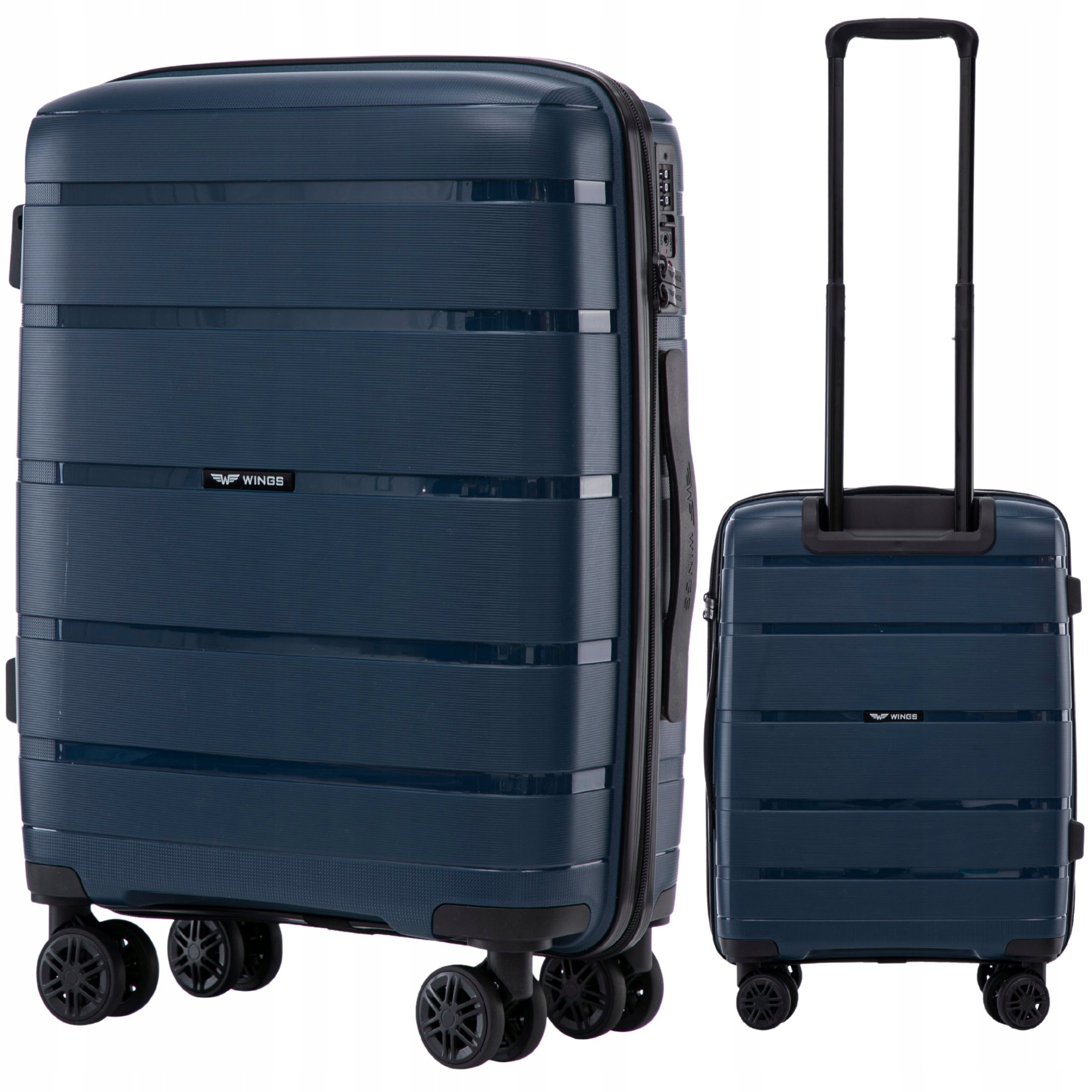 WINGS Mały BAGAŻ podręczny do SAMOLOTU ryanair 55x40x20 cm KABINÓWKA