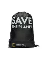 Plecaki worki - National Geographic Worek N08904.06 Czarny - miniaturka - grafika 1