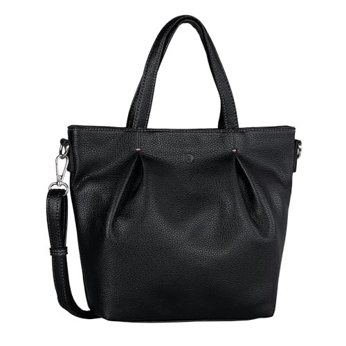 TOM TAILOR Denim Laurie Shopper męski, czarne, M, Modny