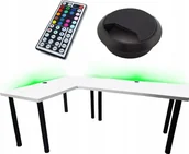 Biurka gamingowe - BIURKO GAMINGOWE NARONE 36mm PRZEPUST - miniaturka - grafika 1