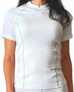 Koszulki sportowe damskie - PRO T-shirt z krótkim rękawem - damska .S .biały - miniaturka - grafika 1