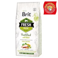 Sucha karma dla psów - Brit Fresh Duck with Millet Active Run & Work 2,5 kg - miniaturka - grafika 1