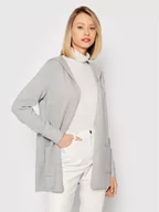 Swetry damskie - Vero Moda Kardigan Doffy 10235948 Szary Loose Fit - miniaturka - grafika 1