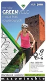 Atlasy i mapy - Euro Pilot praca zbiorowa Nie tylko Green Velo. Mapa tras rowerowych w skali 1:100 000 Mazowsze. Warszawa i okolice. Część południowa - miniaturka - grafika 1