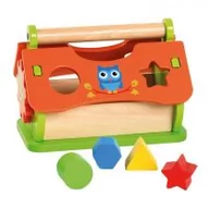 Sortery dla dzieci - Drewniany sorter domek - miniaturka - grafika 1