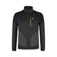 Bluzy sportowe męskie - Męska bluza Montura Thermal Grid 2 Maglia Rozmiar: XL / Kolor: czarny - miniaturka - grafika 1
