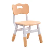 Zestawy mebli dla dzieci - Małpiszon, krzesełko Liyou - brązowy - miniaturka - grafika 1