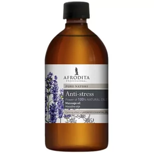 Afrodita, Anti-Stress, Olejek Do Masażu, 500ml - Olejki i świece do masażu - miniaturka - grafika 1