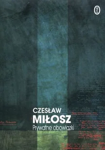 Prywatne obowiązki - Poezja - miniaturka - grafika 1