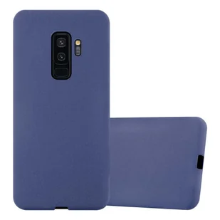 Etui Pokrowiec Do Samsung Galaxy S9 PLUS Obudowa w FROST CIEMNY NIEBIESKI TPU Silikon Case Cover Ochronny Plecki Cadorabo - Etui i futerały do telefonów - miniaturka - grafika 1
