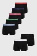 Majtki męskie - Karl Lagerfeld bokserki 7-pack męskie kolor czarny - miniaturka - grafika 1