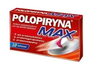 Przeziębienie i grypa - Polpharma Polopiryna Max 10 szt. - miniaturka - grafika 1