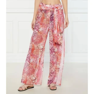 Guess Spodnie Loose fit - Spodnie damskie - miniaturka - grafika 1