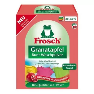 Frosch Skalbimo milteliai su granatu spalvotiems drabužiams 1,35kg - Środki do prania - miniaturka - grafika 1
