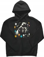 Bluzy dla dziewczynek - Bluza dziecięca Astro Nasa Spacex ciekawa Grafika Prezent czarna R-5-6 A750 - miniaturka - grafika 1