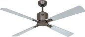 Wentylatory sufitowe - Energooszczędny wentylator sufitowy z pilotem Eco Neo III 132 cm brązowe łopatki wenge / srebrnoszary - miniaturka - grafika 1