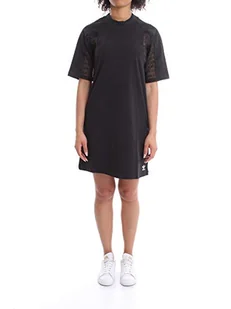 Adidas damska koronkowa koszulka sukienka, czarna, 40 - Sukienki - miniaturka - grafika 1