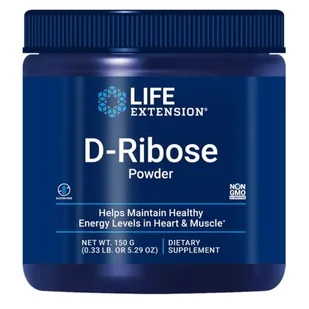 Life Extension D-Ribose Powder 150 g (LifeExtension) TT001988 - Suplementy naturalne - miniaturka - grafika 1