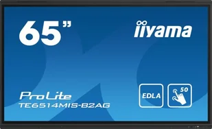 IIYAMA Monitor interaktywny 65 cali TE6514MIS-B2AG, INFRARED,50pkt,VA,4K, 7H,WiFi,MIC,USB, ANDROID 13, Google EDLA - Monitory reklamowe i wyświetlacze - miniaturka - grafika 1