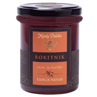 Miód - Miody Polskie Sok & Miód, rokitnik, 250 g - miniaturka - grafika 1
