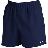 Spodnie sportowe męskie - Spodenki kąpielowe męskie Nike 5 Volley Midnight granatowe M 178cm - miniaturka - grafika 1