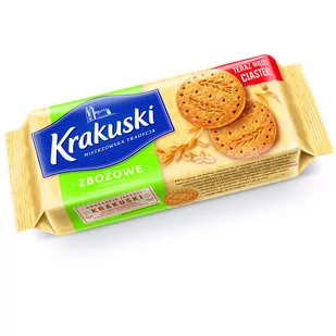 Krakuski herbatniki zbożowe z płatkami 201g - Ciastka - miniaturka - grafika 1