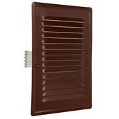 Kratki wentylacyjne - Kratka wentylacyjna kominowa metalowa 14x21 łapki - KOTARBAU - miniaturka - grafika 1