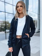 Bluzy damskie - Bluza damska VICTORIA granatowa Dstreet BY1202-L - miniaturka - grafika 1