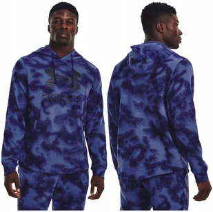 BLUZA męska DRESOWA z KAPTUREM kangurka UNDER ARMOUR S - Bluzy męskie - miniaturka - grafika 1