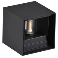 Lampy ogrodowe - Polux Kinkiet ogrodowy czarny 1X5W G9 KIOTO 318572 SANICO 318572 - miniaturka - grafika 1