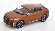 Samochody i pojazdy dla dzieci - Minichamps Audi Rs Q3 Sportback 2019 Brown Met 1:18 155018104 - miniaturka - grafika 1
