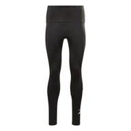 Legginsy - Damskie Legginsy REEBOK WOR BIG LOGO TIGHT HH8078 – Czarny - miniaturka - grafika 1