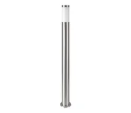 Lampy ogrodowe - Milagro Lampa zewnętrzna BROOKLYN 1xE27/60W/230V 45 cm IP44 matowy chrom - miniaturka - grafika 1