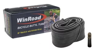 WinRoad WinRoad, Dętka, 28" 700x35-43, Schrader, rozmiar uniwersalny - Dętki rowerowe - miniaturka - grafika 1