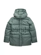 Kurtki i płaszcze dla dziewczynek - TOM TAILOR Dziewczęta Dziecięca kurtka zimowa z kapturem 1033324, 19643 - Green Dust, 140 - miniaturka - grafika 1