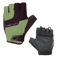 Rękawiczki rowerowe - Rękawiczki rowerowe Chiba Gel Comfort | OLIVE/BLACK S - miniaturka - grafika 1