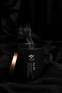 Świeca sojowa No 85 czarna - świeca sojowa zapachowa BLACK OTSO - 280 ml - Świece - miniaturka - grafika 1