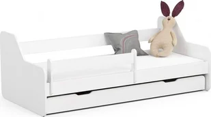 Elior Białe łóżko dziecięce z szufladą - Milagros 3X 80x160 - Łóżka dla dzieci i młodzieży - miniaturka - grafika 1