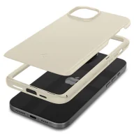 Etui i futerały do telefonów - Etui Spigen Thin Fit na iPhone 15 Plus - beżowe - miniaturka - grafika 1