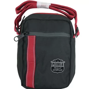 Saszetka Caterpillar Peoria City Bag 84068 (kolor Szary/Srebrny, rozmiar One size) - Torby sportowe - miniaturka - grafika 1