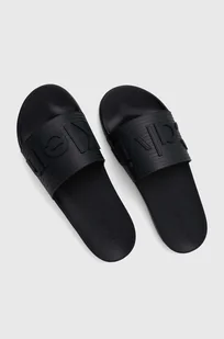 Calvin Klein klapki HM0HM01519 męskie kolor czarny POOL SLIDE - Klapki i japonki męskie - miniaturka - grafika 1