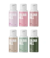 Dodatki do ciast w proszku - Zestaw Barwników Colour Mill BOTANICAL 6x20ml - miniaturka - grafika 1