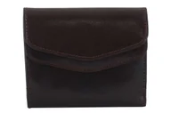 Portfele - Barberini's, Portfel damski, ciemnobrązowy - miniaturka - grafika 1