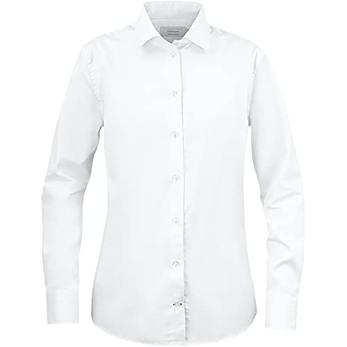 Texstar WS26 damska koszula contemporary rozmiar S, biała