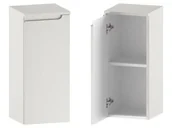 Szafki łazienkowe - Słupek Łazienkowy ETH 30 cm DD Lewy - Kaszmir Mat - miniaturka - grafika 1