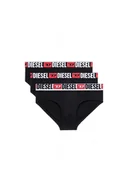 Majtki męskie - intimo slip uomo diesel 00sh05 0ddai - 3pack e3784 - 3 black - miniaturka - grafika 1