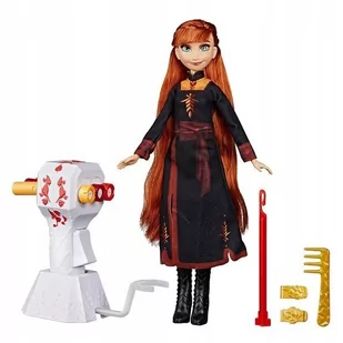 Hasbro Disney Frozen Kraina Lodu 2 Lalka Anna Do Czesania E7003 - Lalki dla dziewczynek - miniaturka - grafika 1